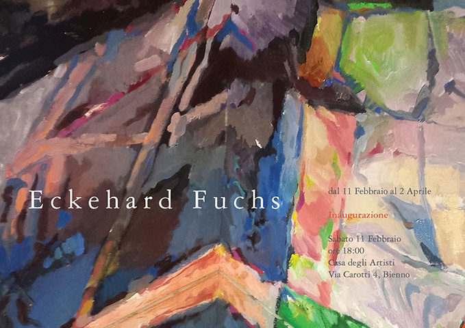 Eckehard Fuchs Artista - mostra Bienno borgo degli artisti